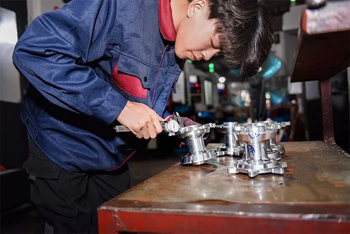 Cnc Parts Semi-Finished Products inspection