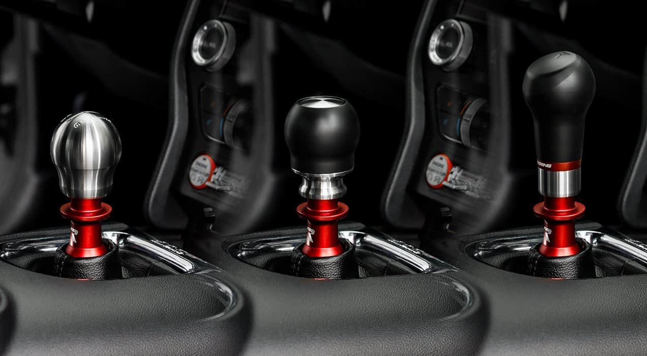 CNC shift knob adds improves the inerior of your car