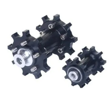 Custom Motorcycle Front and Rear Hub Sets
