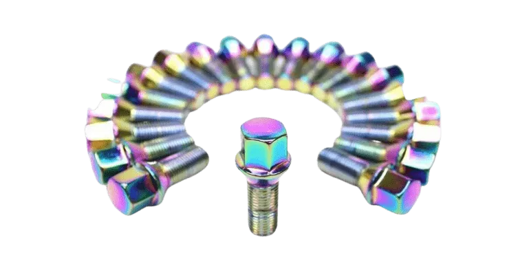 CNC bunte Radmuttern