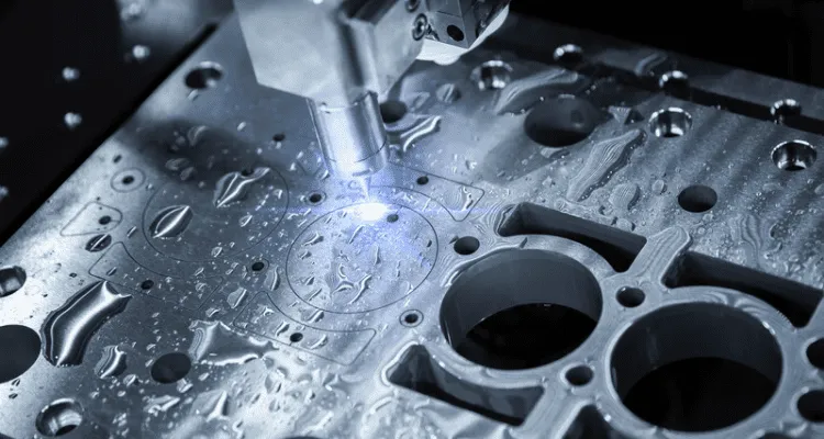 Usinage de protection de bloc CNC