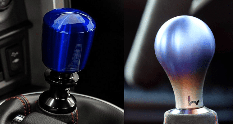 CNC shift knob colorful