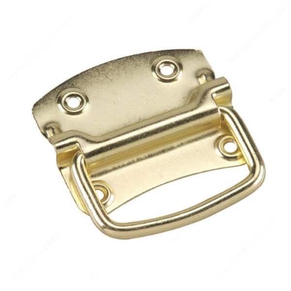 brass plated chest handle