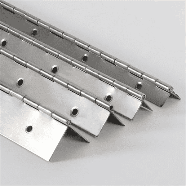 Stainless steel piano hinges