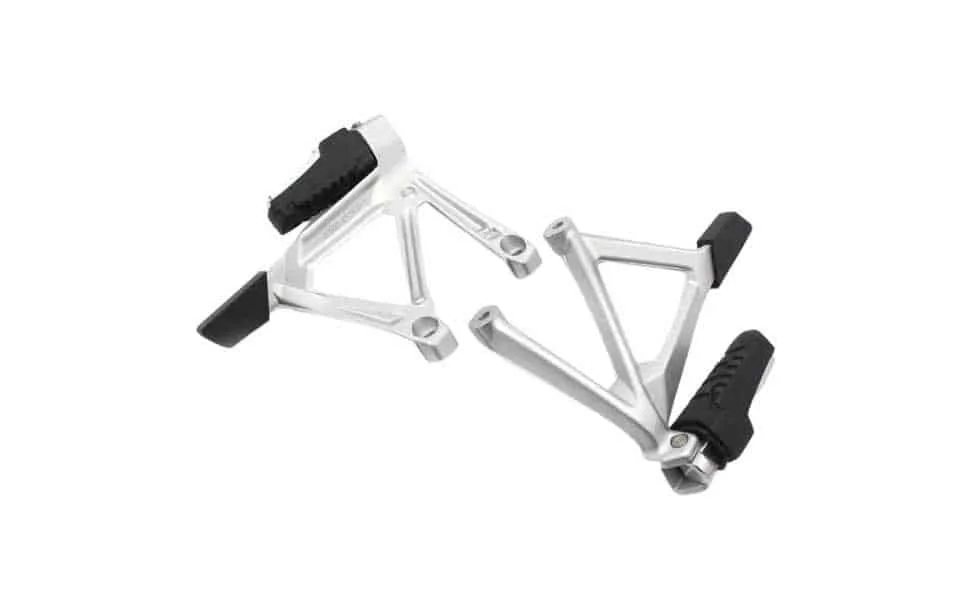 figure 5 cnc rearsets vs. standard motorcycle rearset