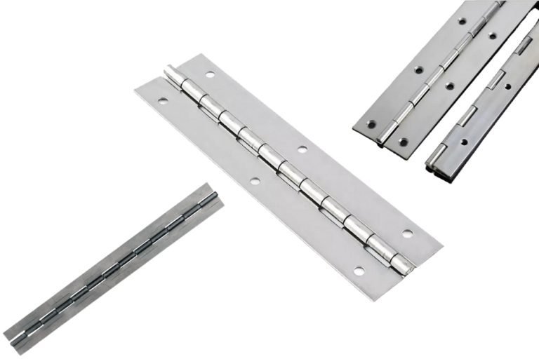 thumbnail image 2 of Sierra Pacific Aluminum Piano Hinge - 1.25" Open X 22" Long - Mill Finish, USA Made 2 of 3