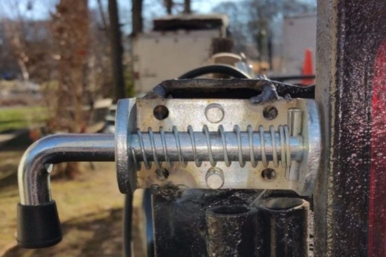 Spring Pin Latch for Trailer Gate & Fence Gate