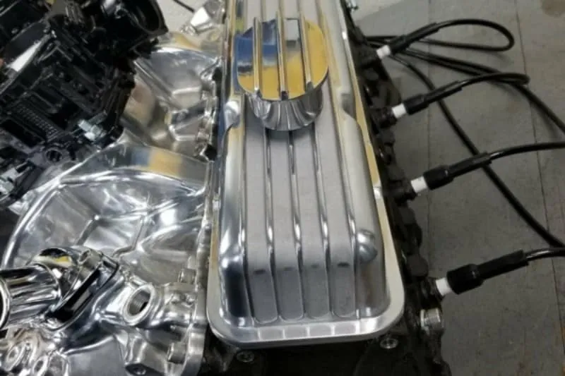 cubiertas de válvulas de aluminio fabricadas sbc 2