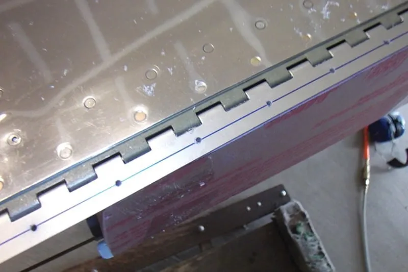 bisagras de piano de acero inoxidable 2