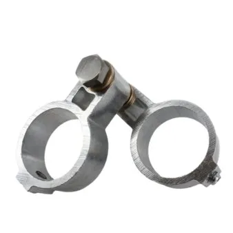 bolt on aluminum pipe gatehinge, 1 inch