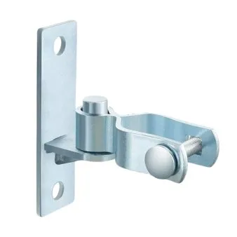 heavy duty wall mount pipe gate hinge, 5 inch