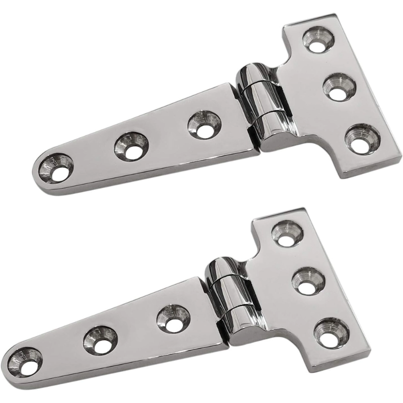 t hinge 4 inch stainless steel heavy duty polished