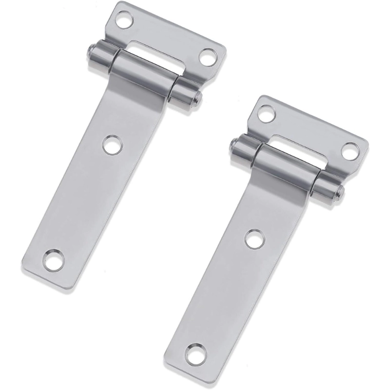 t hinge 5.31 inch stainless steel 304 container tee hinges polished