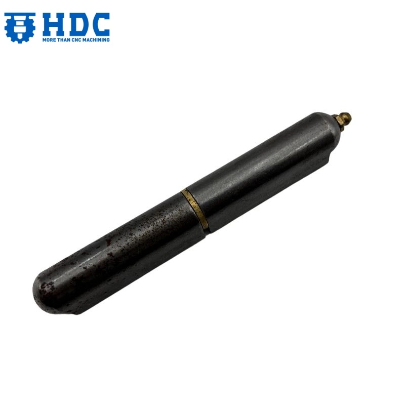 مفصلة ملحومة من الألومنيوم شديدة التحمل مع دبوس وجلبة من الفولاذ المقاوم للصدأ ووصلة تشحيم نحاسية 01