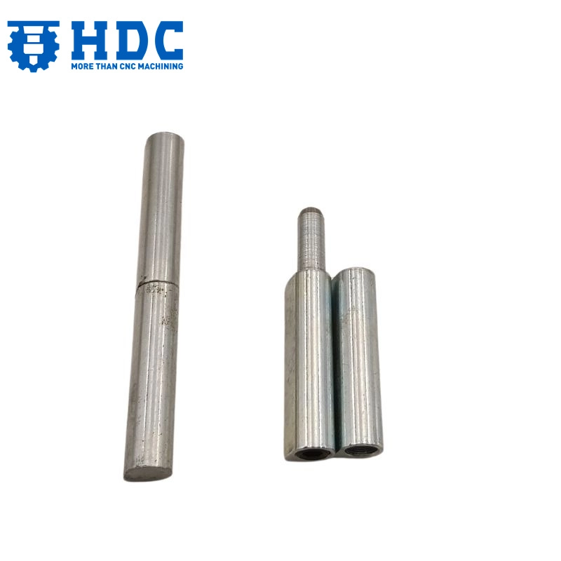 heavy duty aluminum weld on hinge with stainless steel pin&bushing and brass grease fitting 04