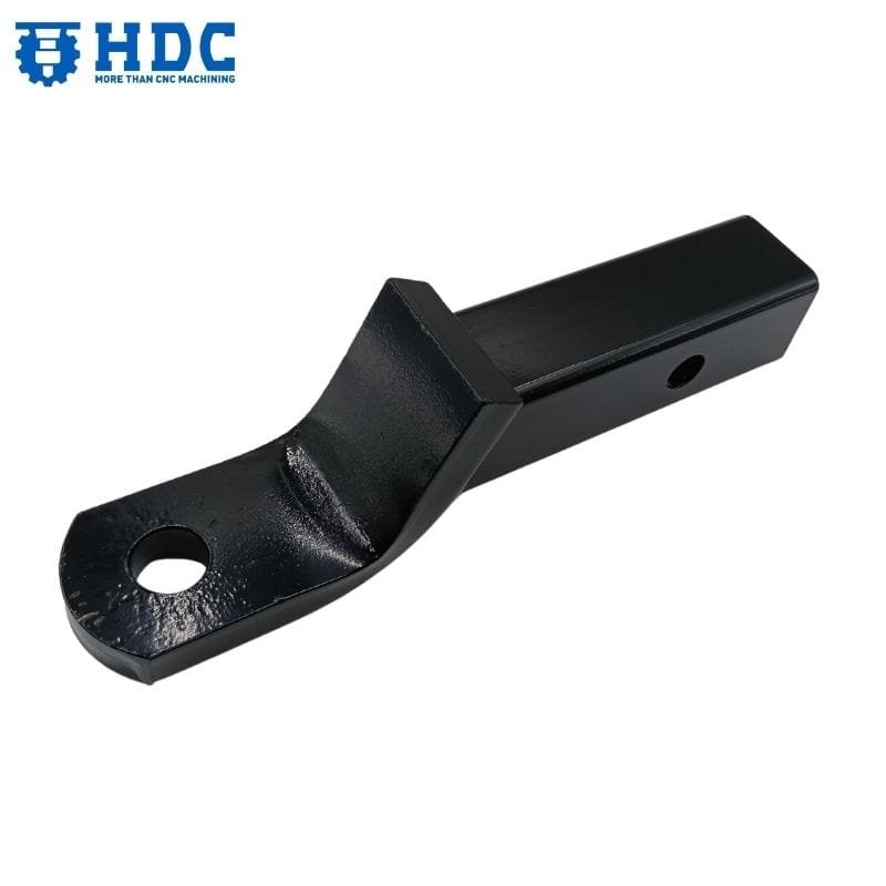 drop loaded trailer hitch ball mount draw bar with safety pin 04