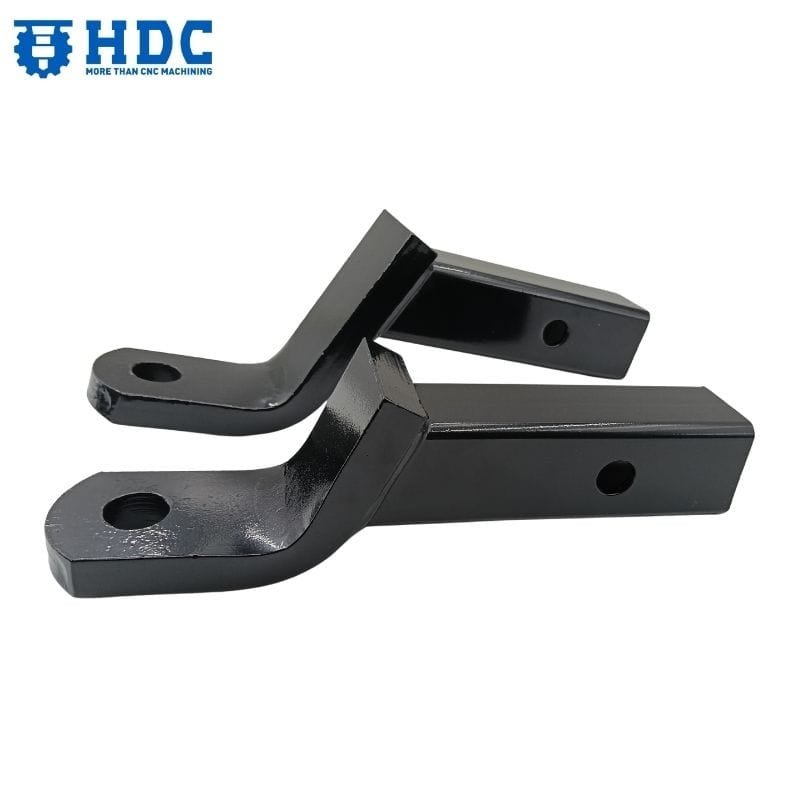 drop loaded trailer hitch ball mount draw bar with safety pin 05