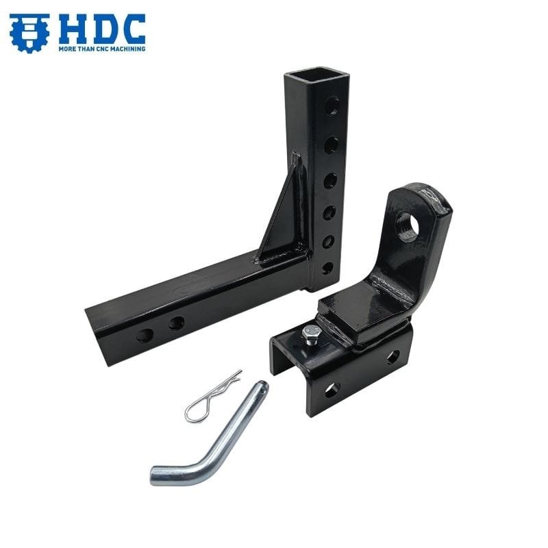 4 positions heavy duty steel trailer hitch ball mount for 2 inch receiver 01