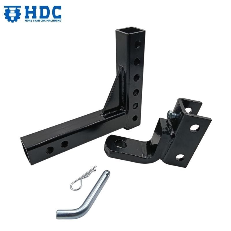 4 positions heavy duty steel trailer hitch ball mount for 2 inch receiver 02