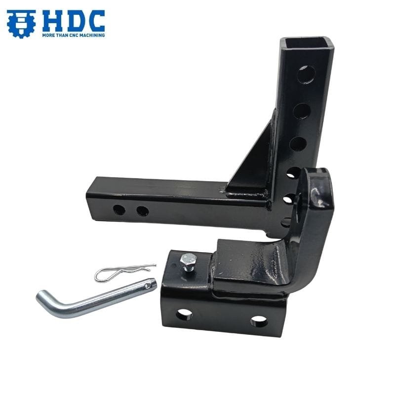 4 positions heavy duty steel trailer hitch ball mount for 2 inch receiver 03