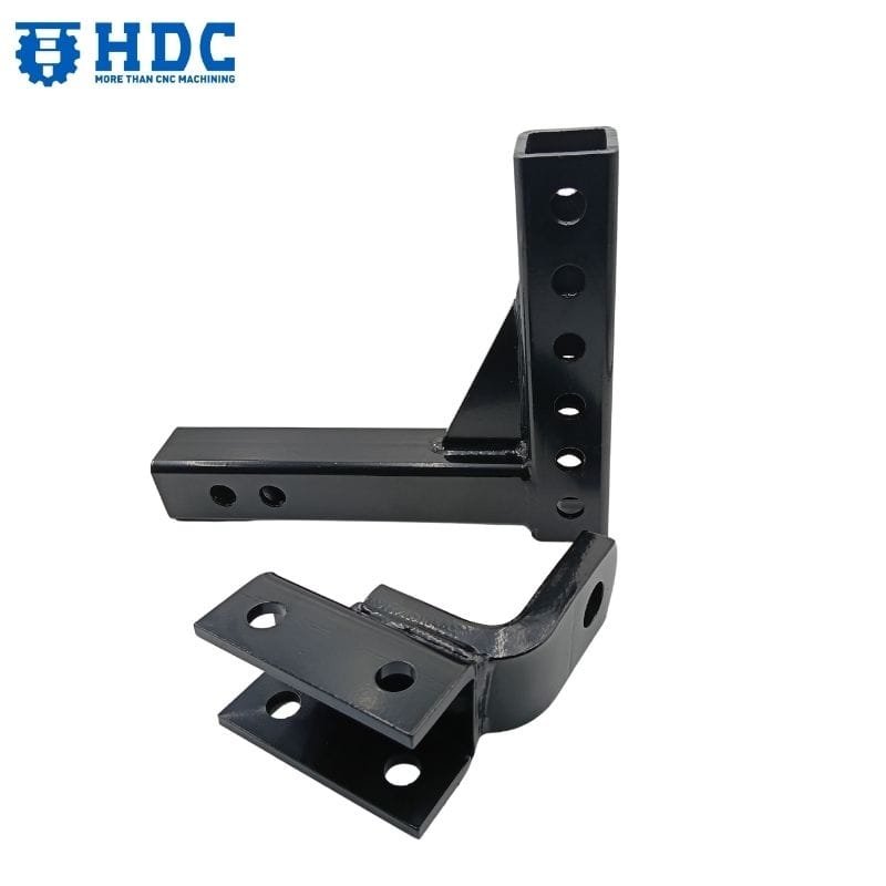 adjustable height trailer hitch ball mount 01
