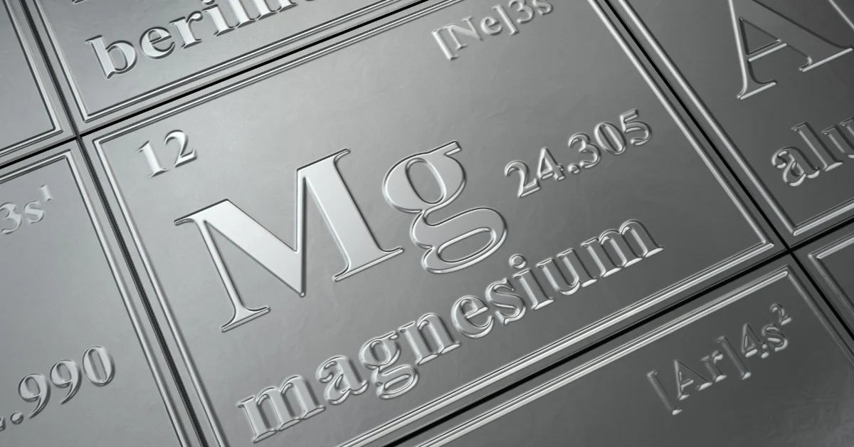 magnesium's position in the periodic table