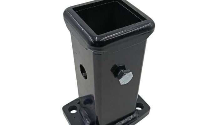 Wandmontiertes Stahl-Anhängeraufnahmerohr 01