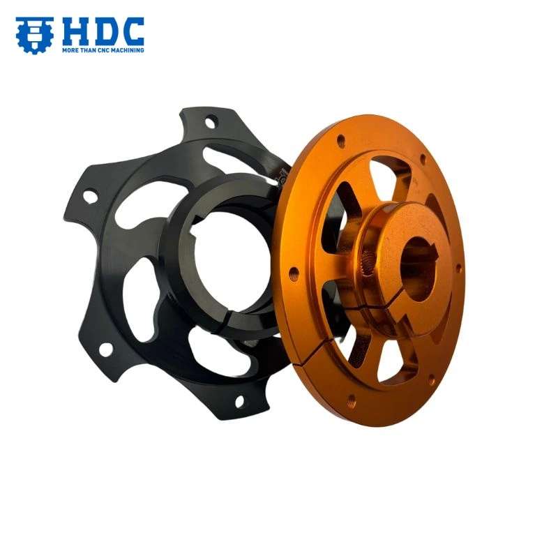 Portadisco de freno CNC para kart 02