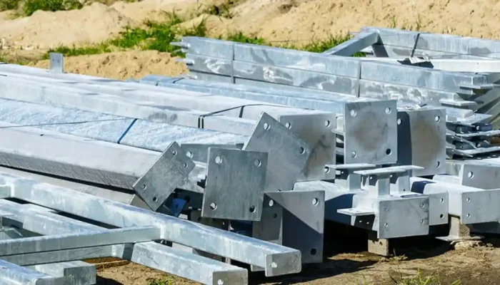 galvanized steel structural components