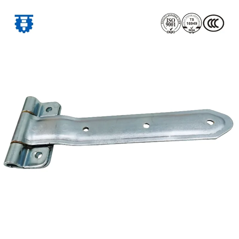 Charnière de porte de remorque cargo, sangle en acier inoxydable 304, charnière à lame longue 02