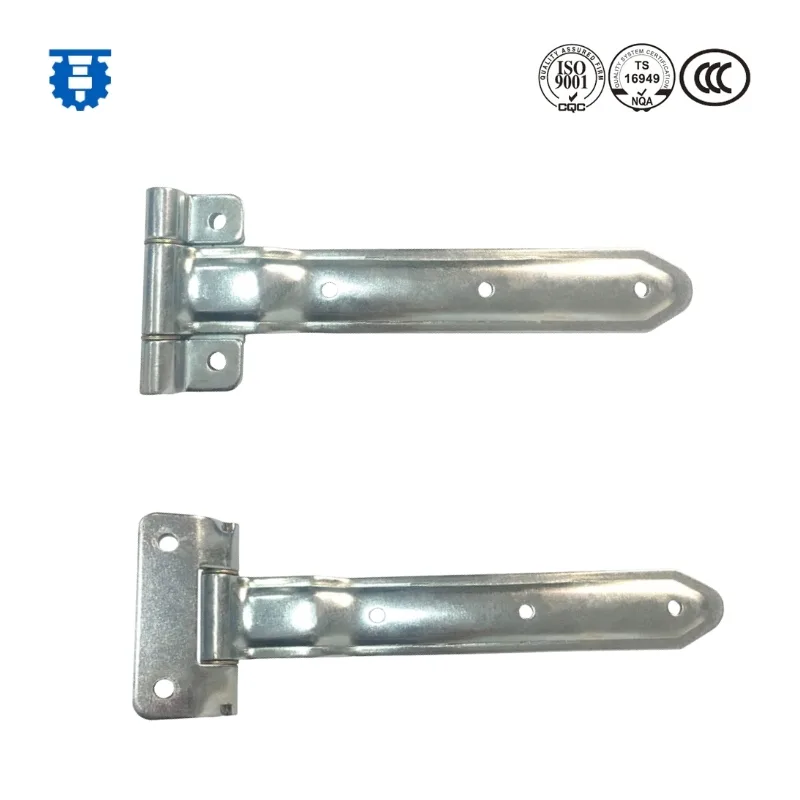 Charnière de porte de remorque cargo, sangle en acier inoxydable 304, charnière à lame longue 03