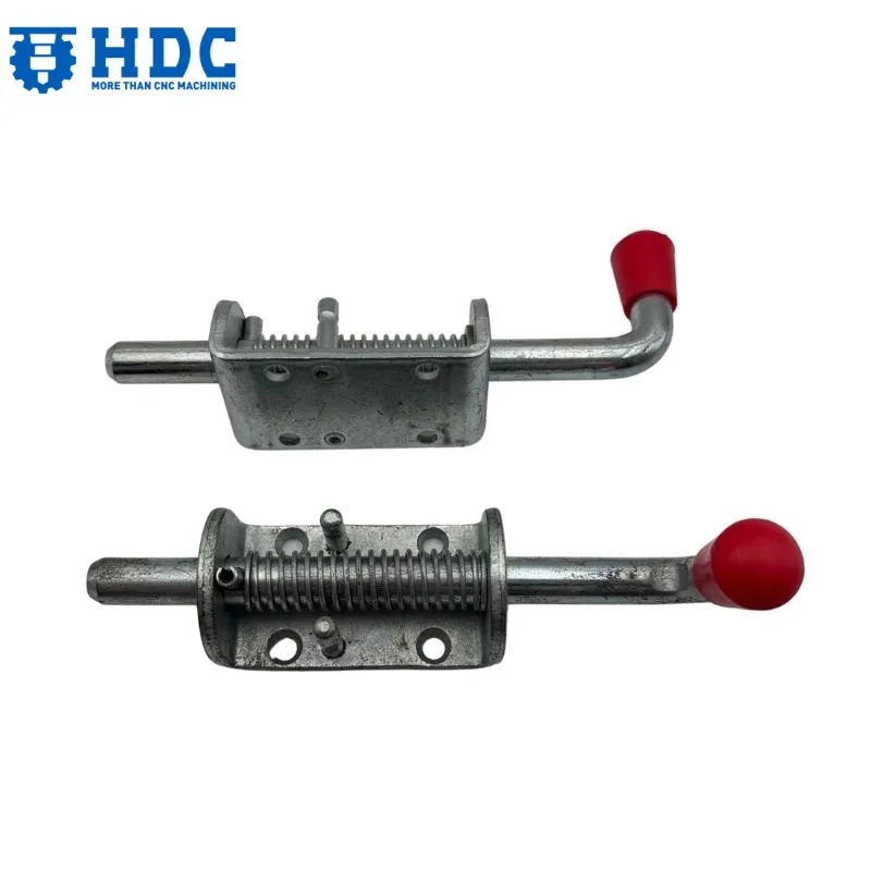 heavy duty steel spring loaded pin latch 05
