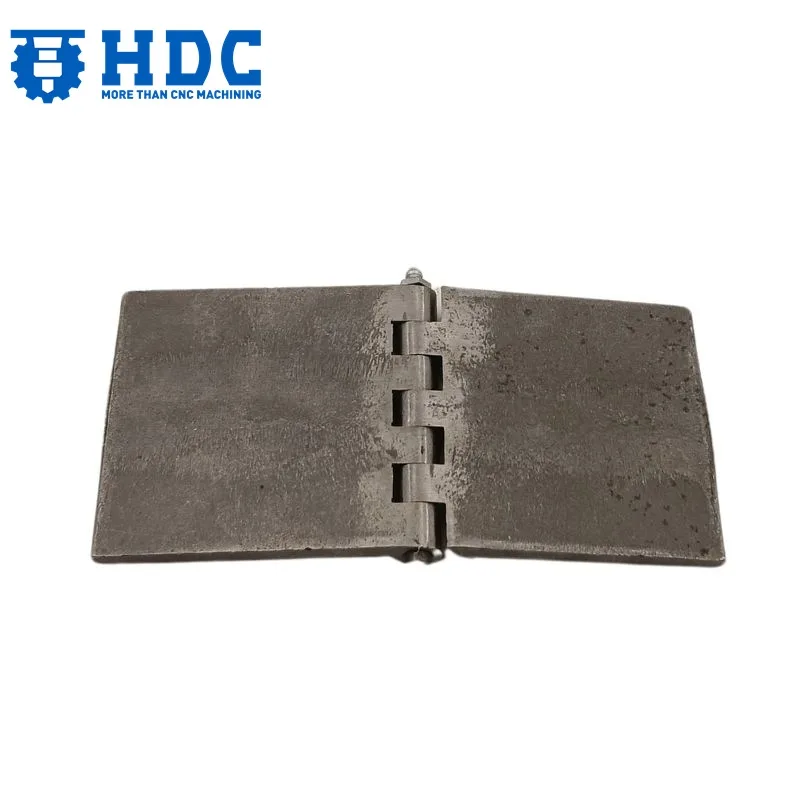 Bisagras de tope en blanco de acero soldables de alta resistencia para puerta trasera de remolque, bisagra de soldadura 01