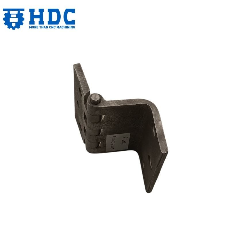 مفصلات فولاذية ملحومة شديدة التحمل، مفصلات لحام لباب المقطورة الخلفي أو السياج 04