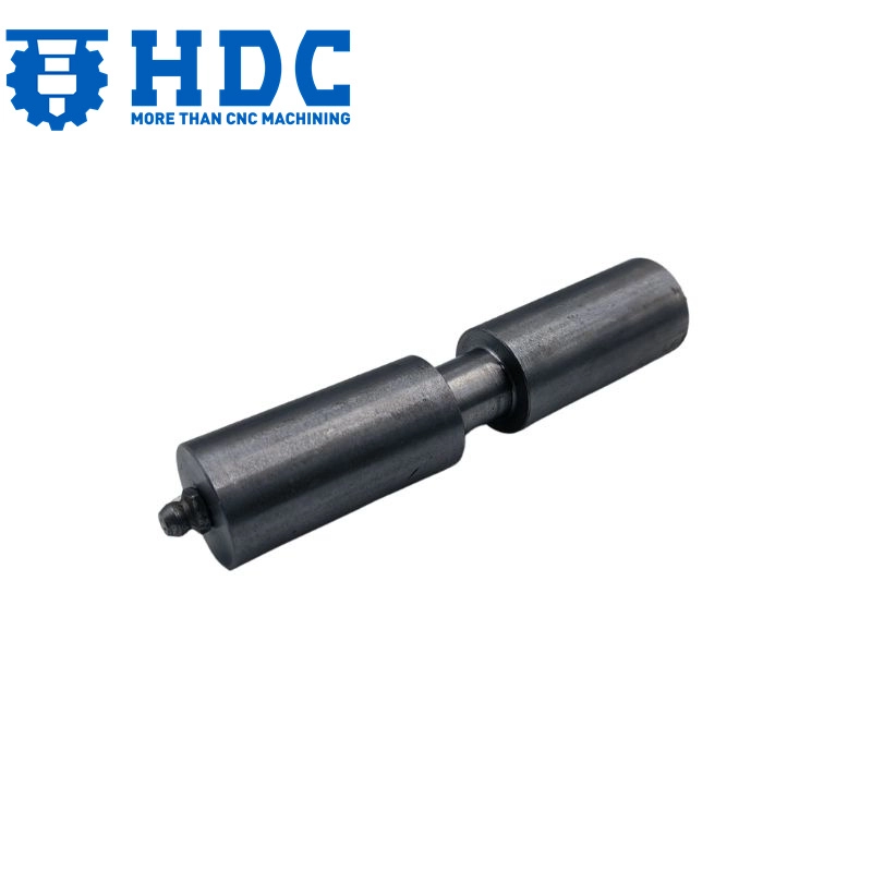 steel plain zinc plated gate hinges round profile hinge with brass washer 04