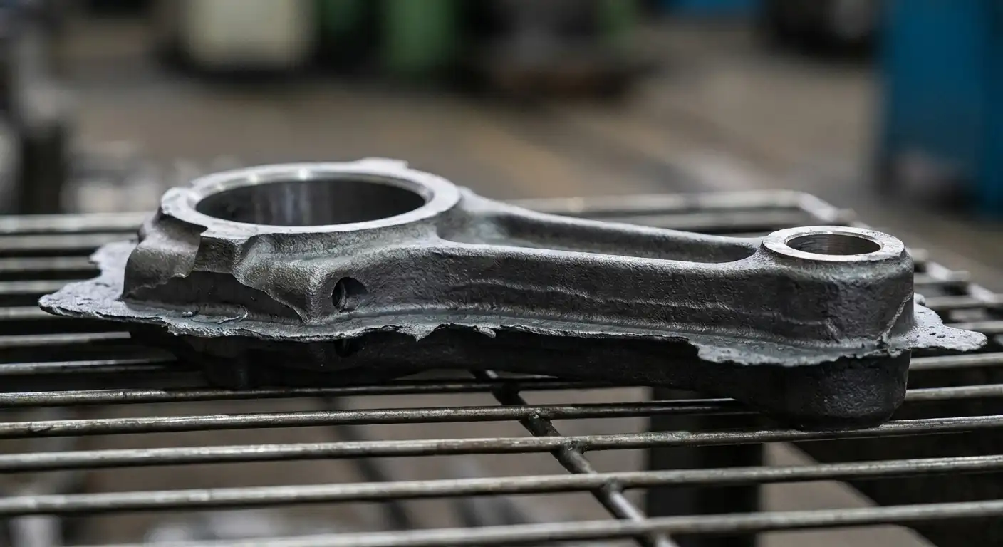 close die forging of connection rod