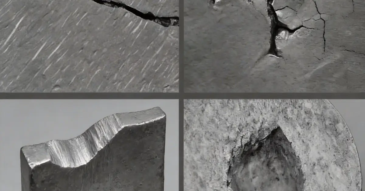 tipos de defectos de forja