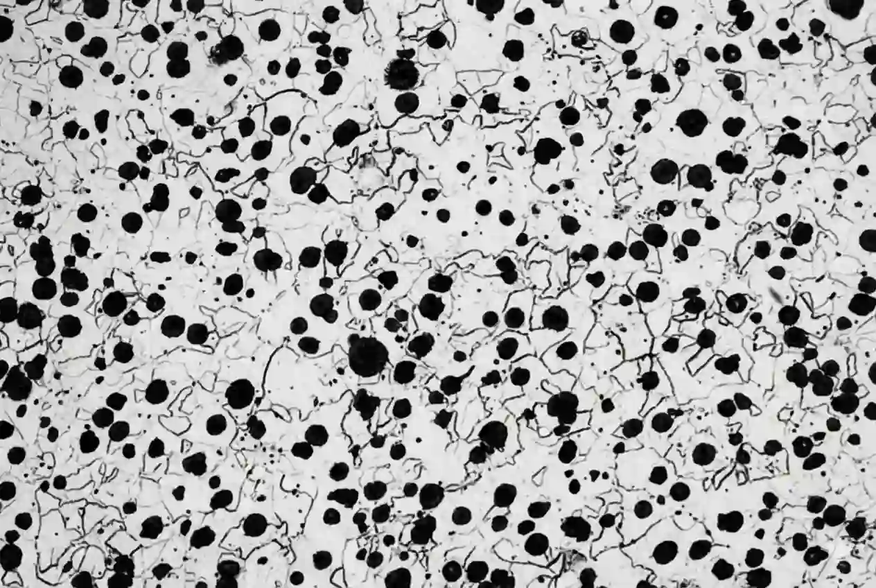 structure granulaire du fer nodulaire