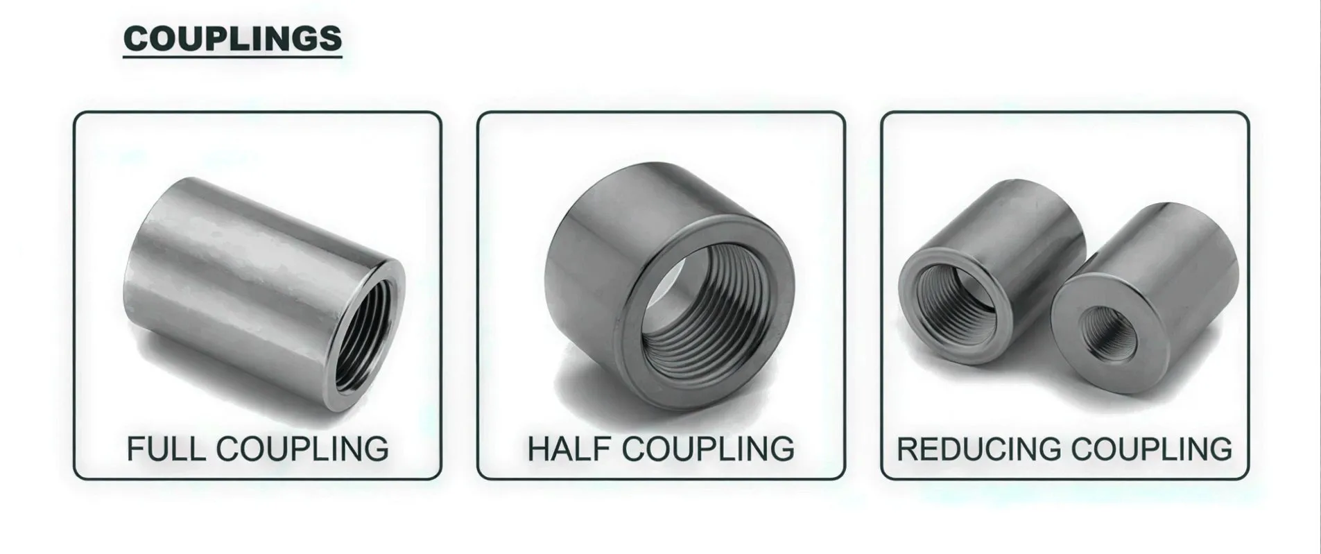 coupling pipe fittings