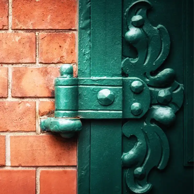 luxury architectural cast hinge