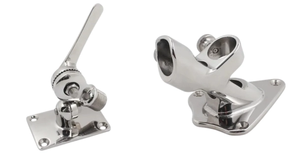 marine hardware handrail fitting bracket base