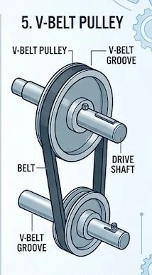 v belt pulley