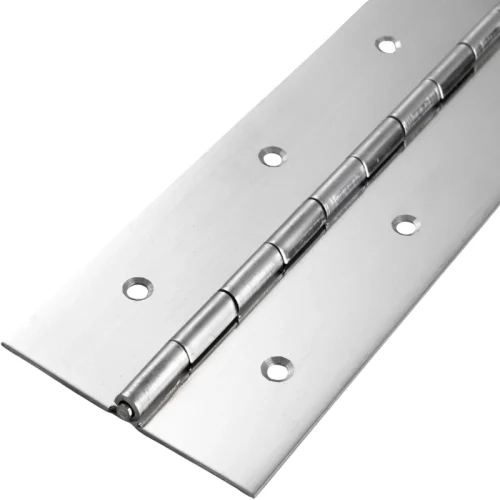 Charnières à piano robustes en acier inoxydable 316 pour porte d'armoire 3