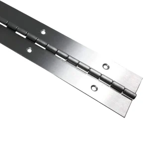 Charnières à piano robustes en acier inoxydable 316 pour porte d'armoire 4