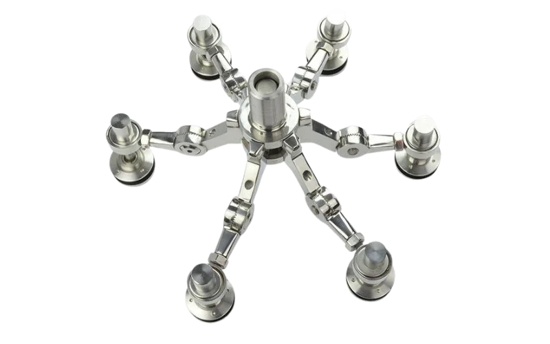 6 way spider fitting