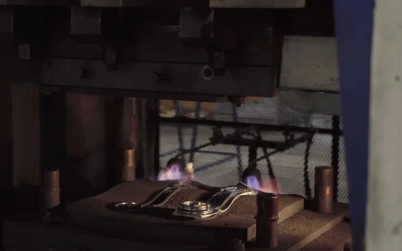 процесс ковки алюминия