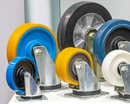 caster wheel available surface treatment