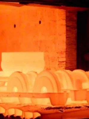 Wärmebehandlung des Gussteils