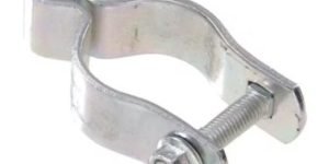 chain link gate zinc plated steel pipe hinge, 1 inch