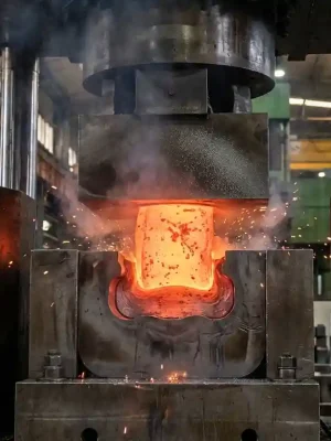 Gesenkschmieden im Prozess